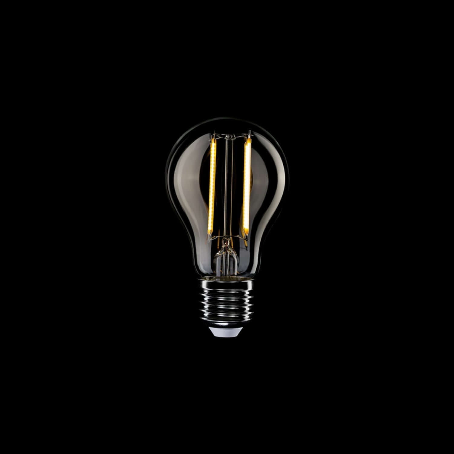 LED-Leuchtmittel Transparent Tropfen A60 7W 806Lm E27 2700K dimmbar – T01 – Produktansicht 1