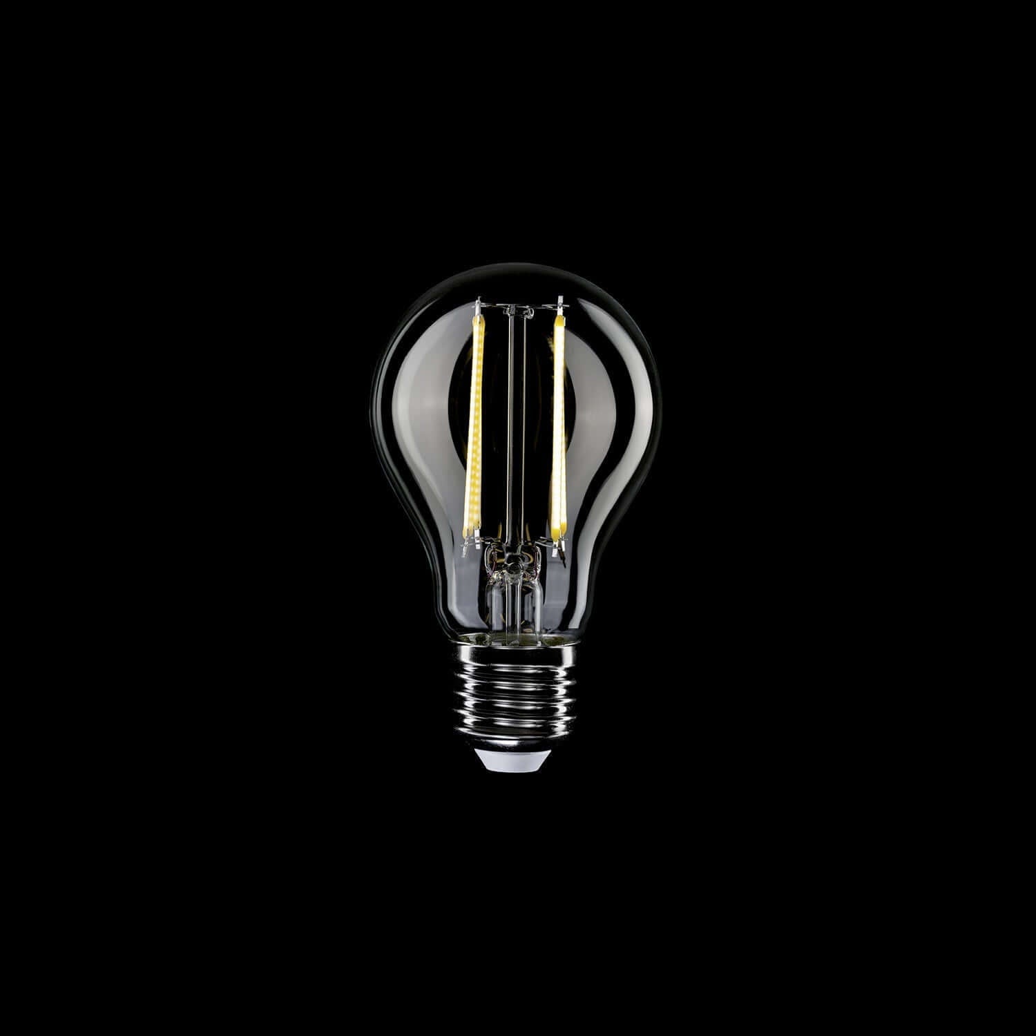 LED-Glühbirne Transparent Tropfen A60 7W 806Lm E27 3500K Dimmbar – N01 – Produktansicht 1