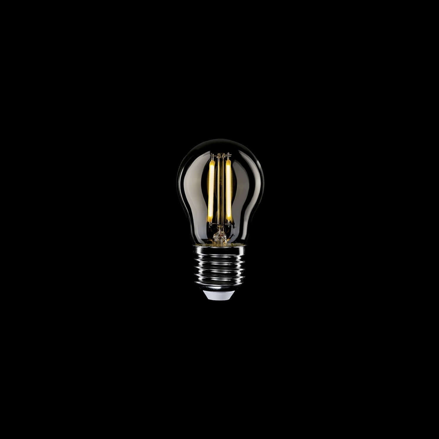 LED-Lampe Transparent Mini Globe G45 4W 470Lm E27 2700K – E01 – Produktansicht 1