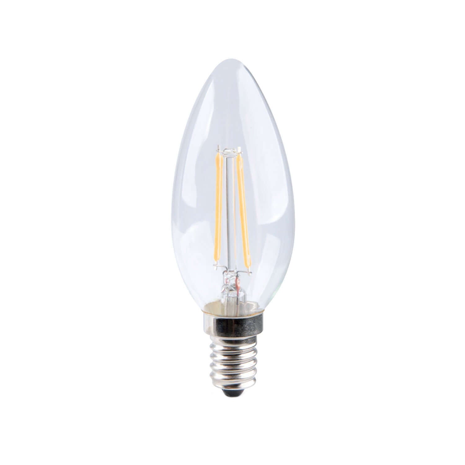 LED-Leuchtmittel Transparent Olive 6W 806Lm E14 2700K – Hauptbild