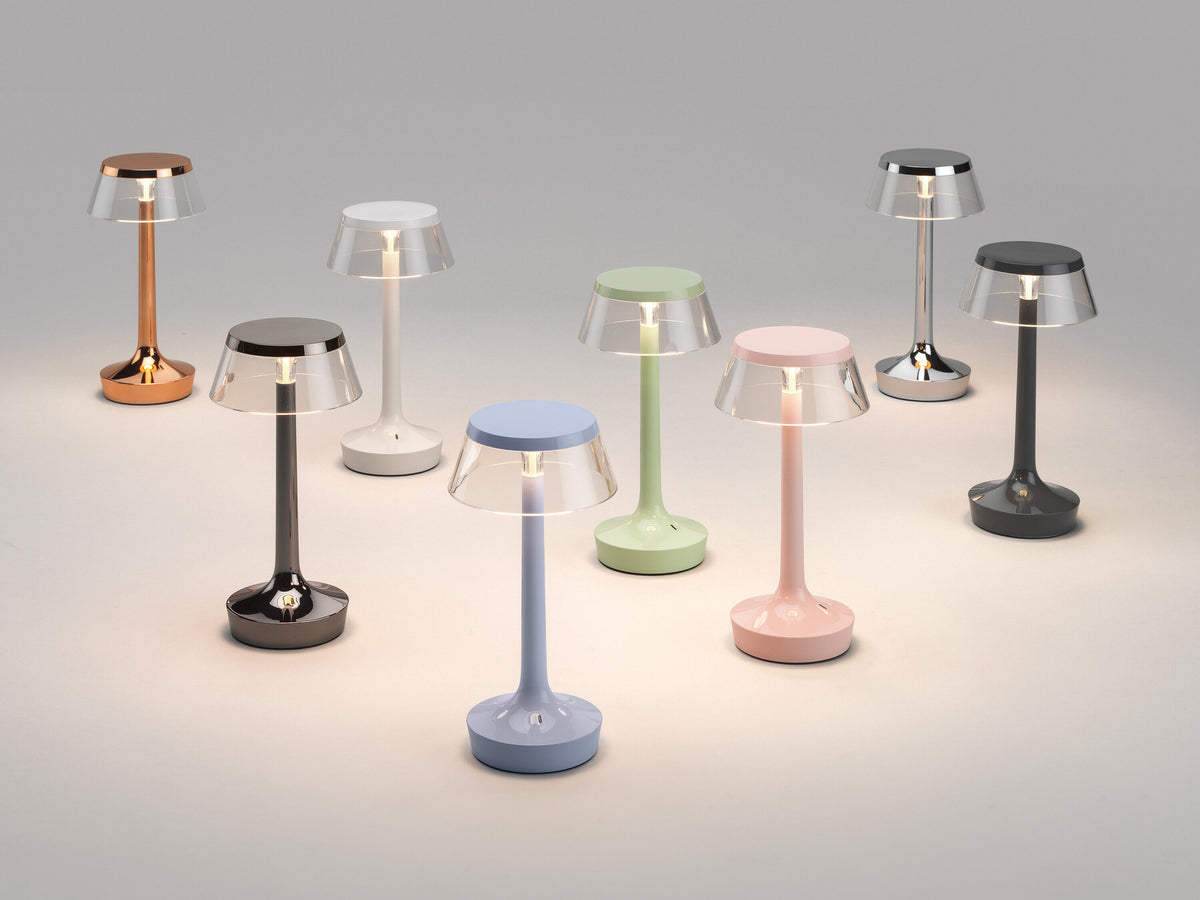 Flos Bon Jour Unplugged Akku-Tischleuchte
