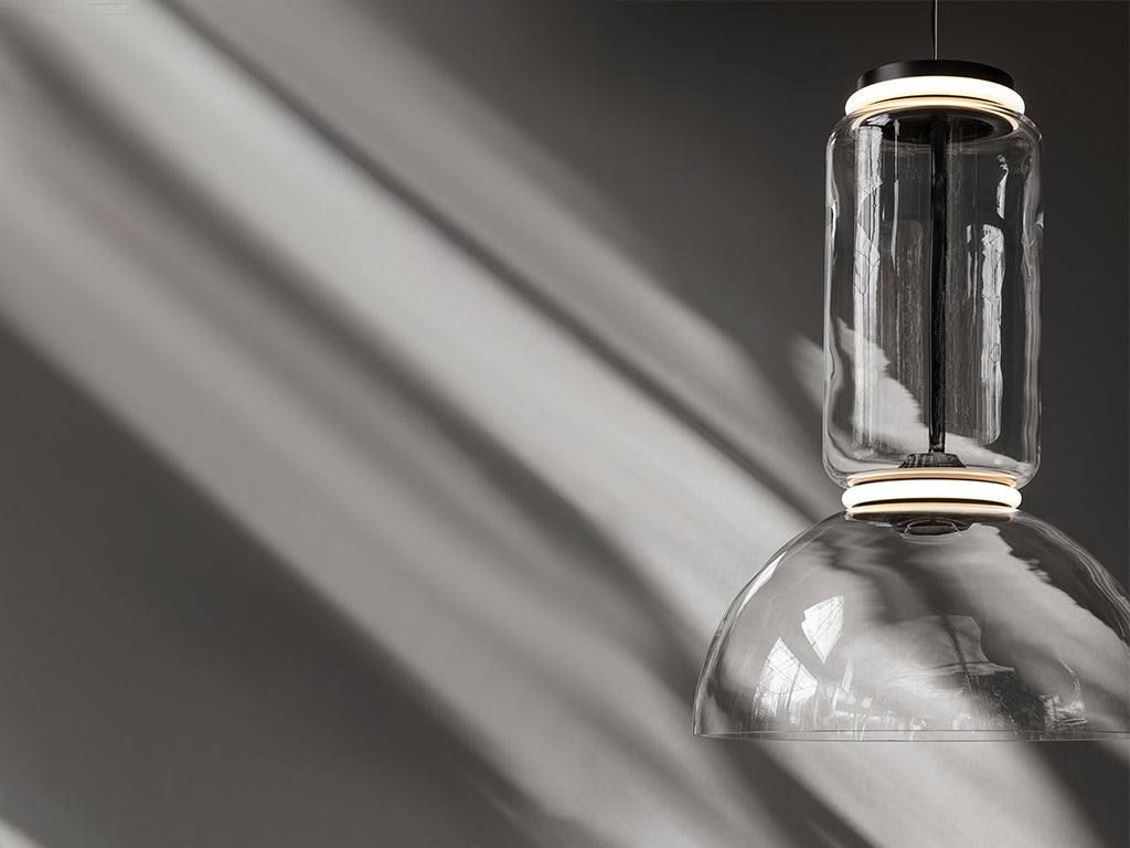 Flos Noctambule Suspension 1 Low Cylinder Bowl Pendelleuchte – Ansicht 4
