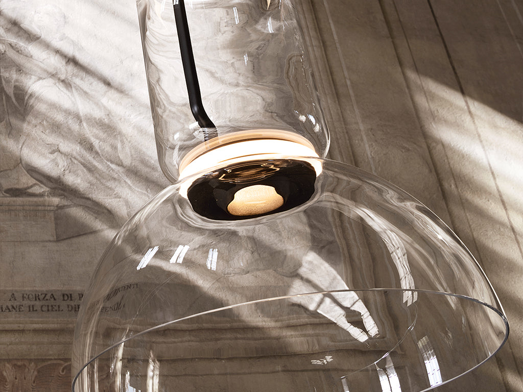 Flos Noctambule Suspension 2 Low Cylinder Bowl Pendelleuchte – Ansicht 4