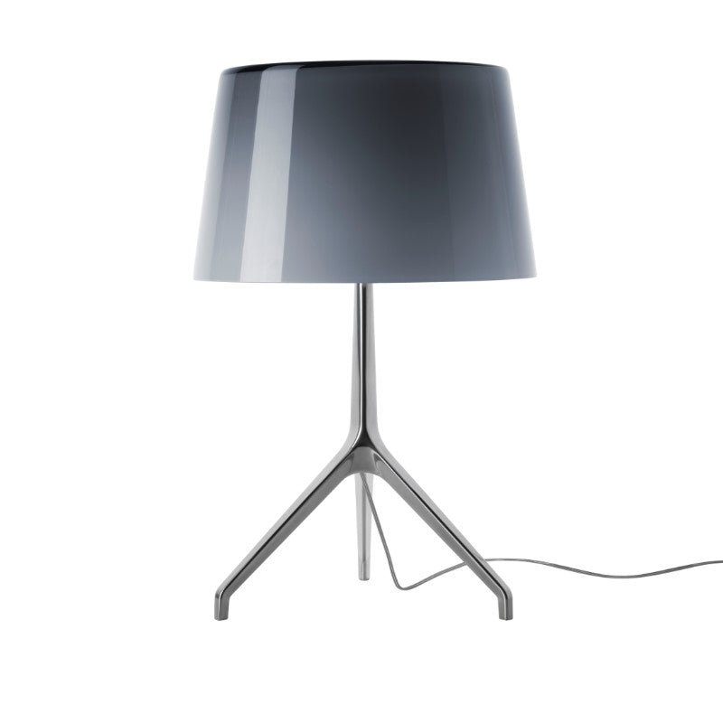Foscarini Lumiere XX Tischleuchte – XXL, Aluminium/Grau
