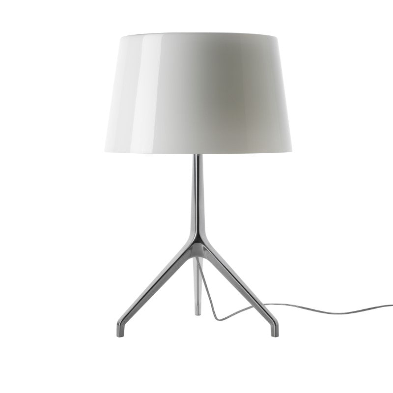 Foscarini Lumiere XX Tischleuchte – XXL, Aluminium/Weiß