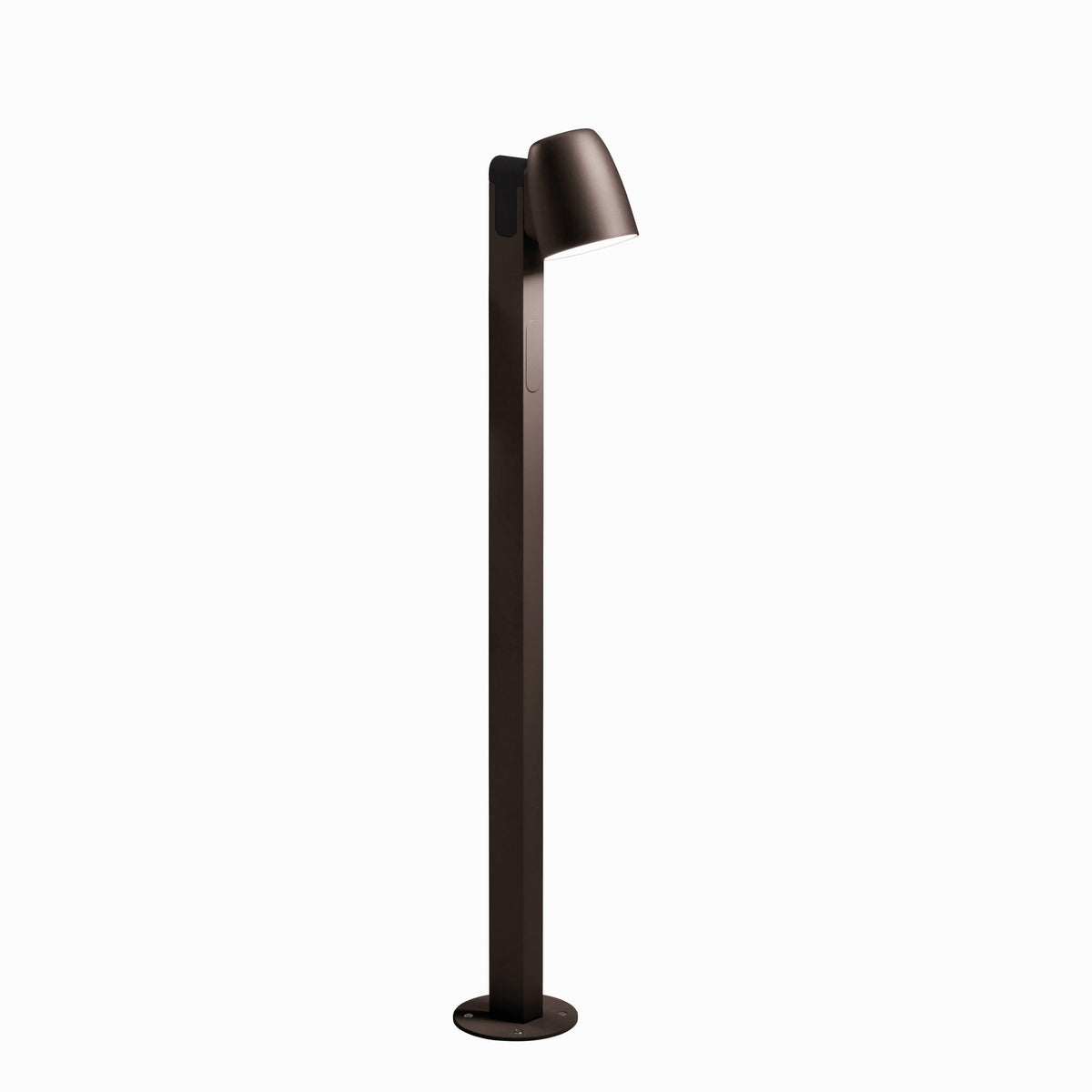 Bover Nut B/90 Pollerleuchte – Textured Graphitbraun