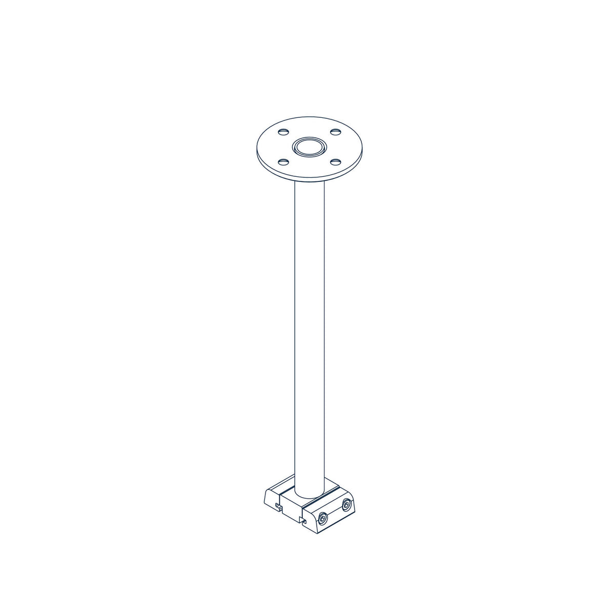 Bover Outrack Befestigung – Rigid Befestigung 40 cm