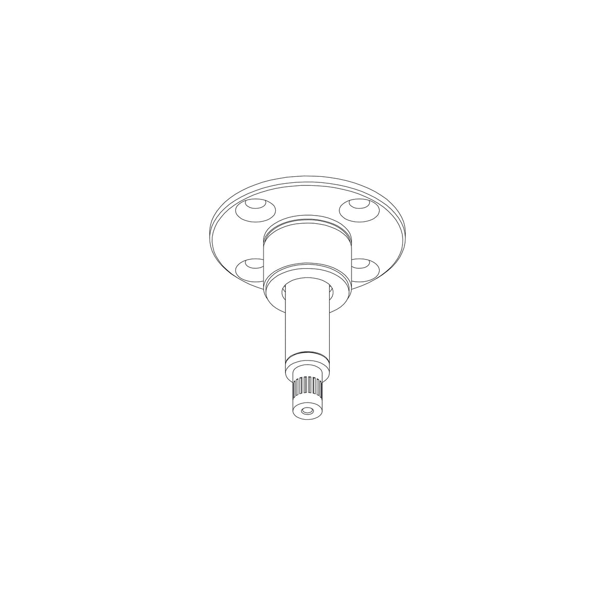 Bover Outrack Befestigung – Outrack für Befestigung Beize Stahl Kabel Decke