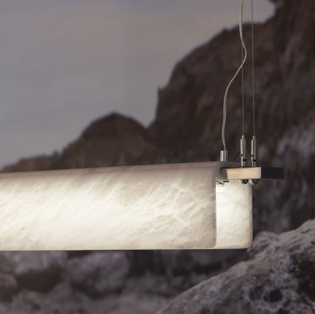 United Alabaster Loft Pendelleuchte – Ansicht 2