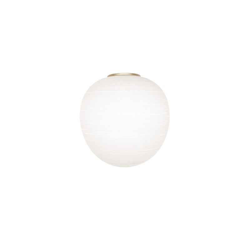 Foscarini Rituals XL Semi Wandleuchte – Gold/Weiß
