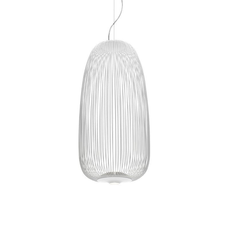 Foscarini Spokes 1 Pendelleuchte – Weiß, MyLight