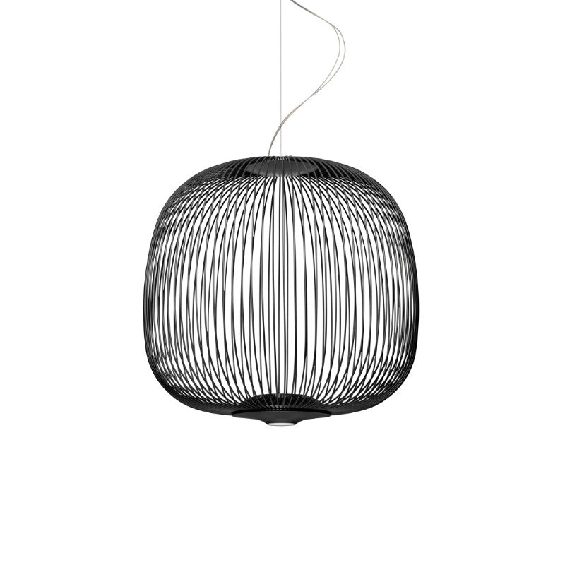 Foscarini Spokes 2 Pendelleuchte – Midi, Schwarz, Standard