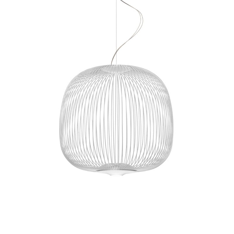 Foscarini Spokes 2 Pendelleuchte – Midi, Weiß, Standard