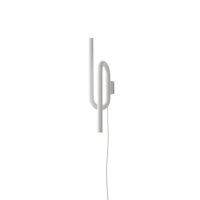 Foscarini Tobia Wandleuchte – Weiß, mit Stecker