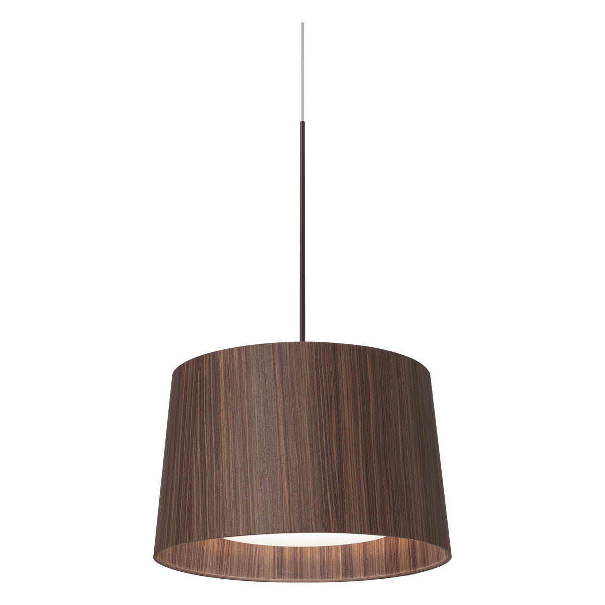 Foscarini Twiggy Pendelleuchte – Burgund/Palisander