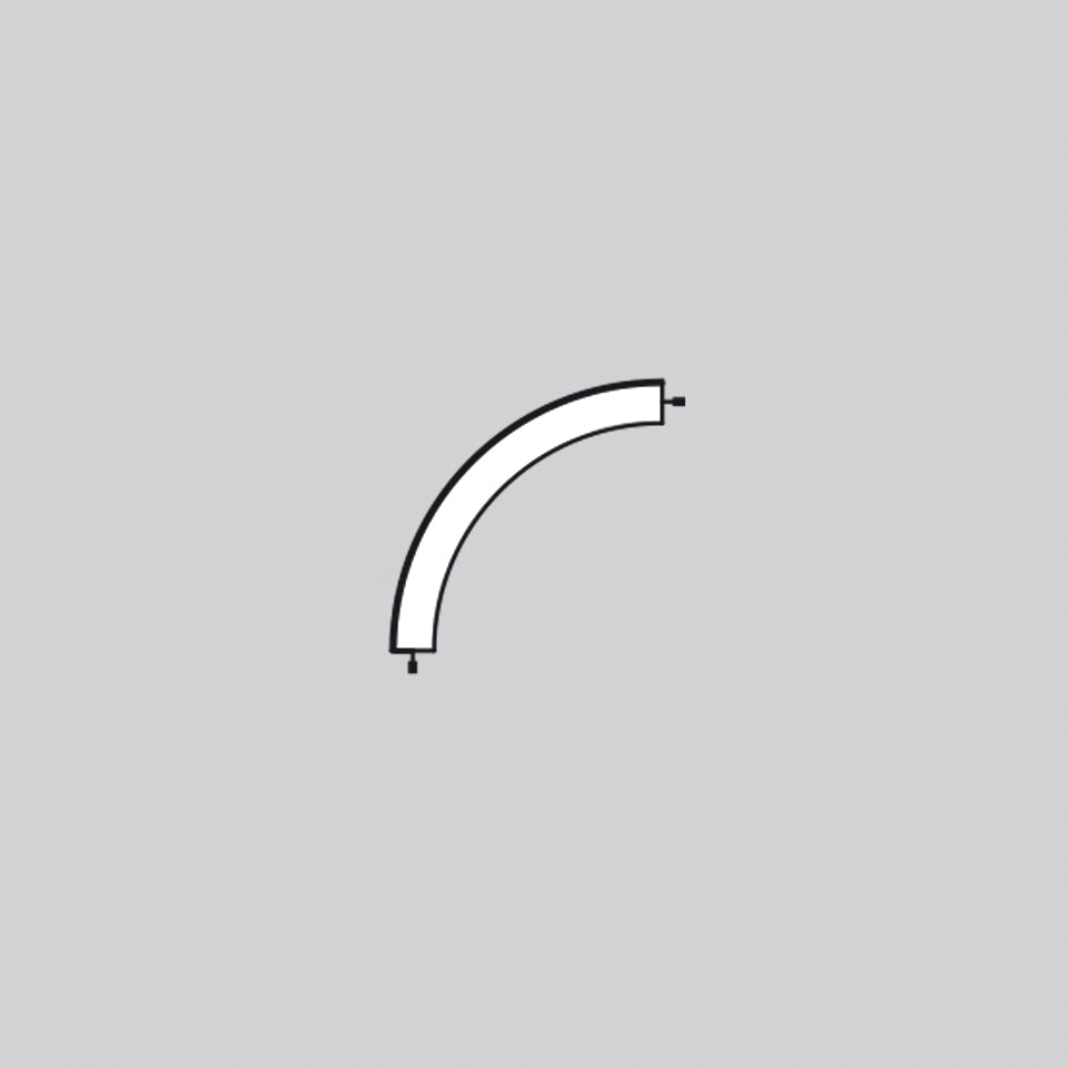 Artemide Alphabet of Light System (ohne Stromzufuhr) Pendelleuchte – vertikal Down – Wall, Ceiling, Suspension, 3000 K