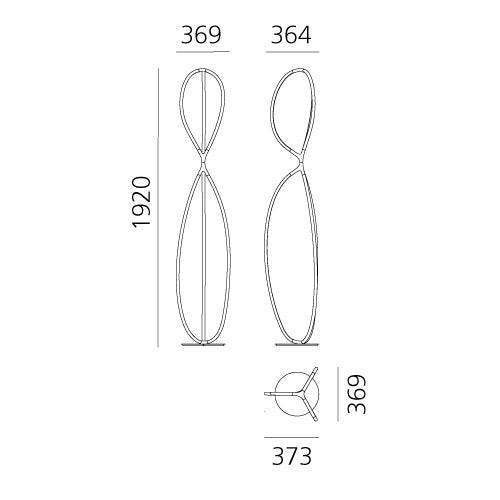 Artemide Arrival Deckenleuchte – Ansicht 3