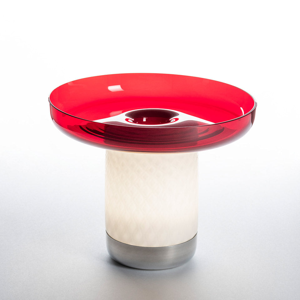 Artemide Bontà Tischleuchte – Red Plate, Rot
