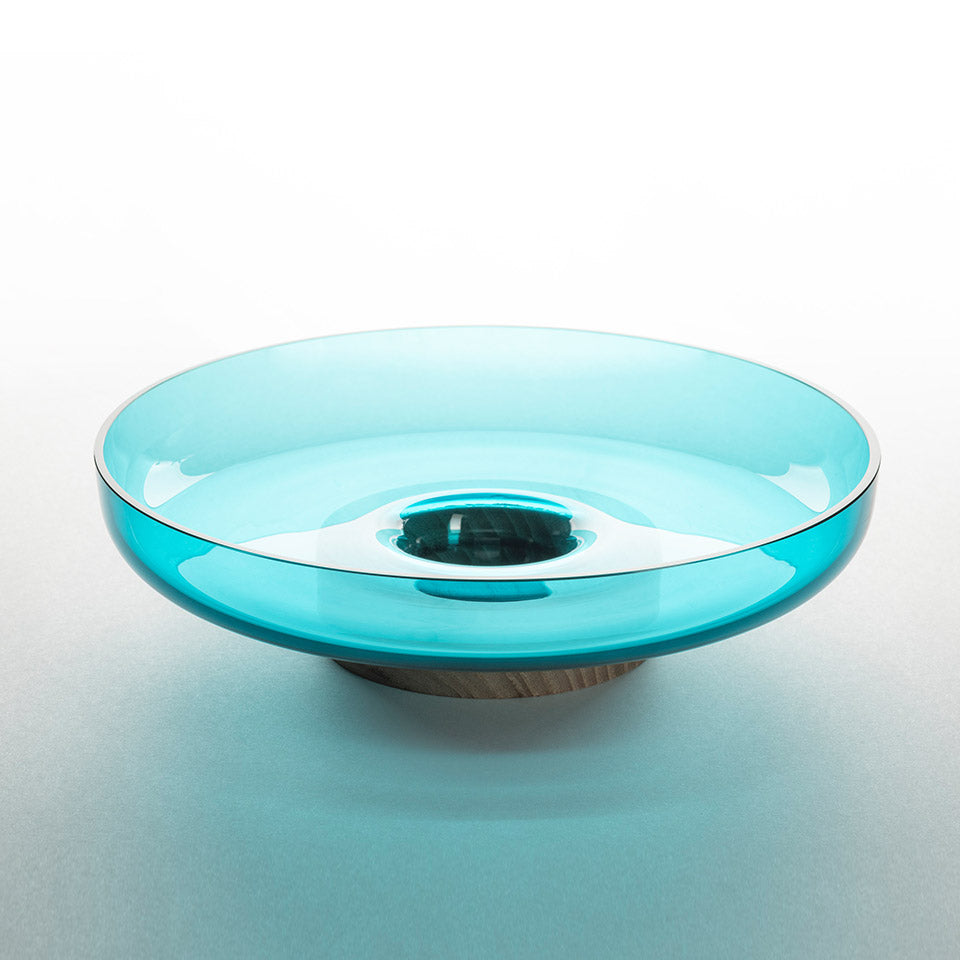 Artemide Bontà Tischleuchte – Base Plate, Türkis