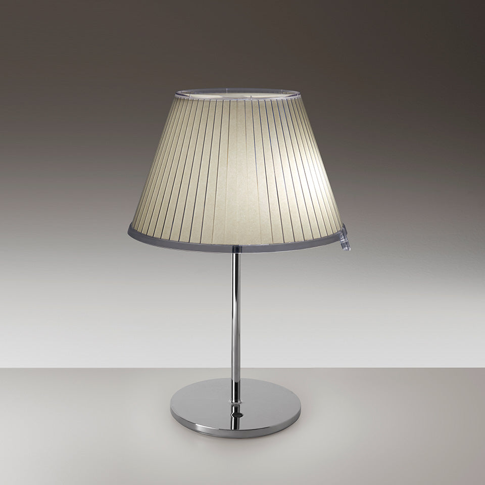 Artemide Choose Stehleuchte – Tisch, Pergament, Chrom
