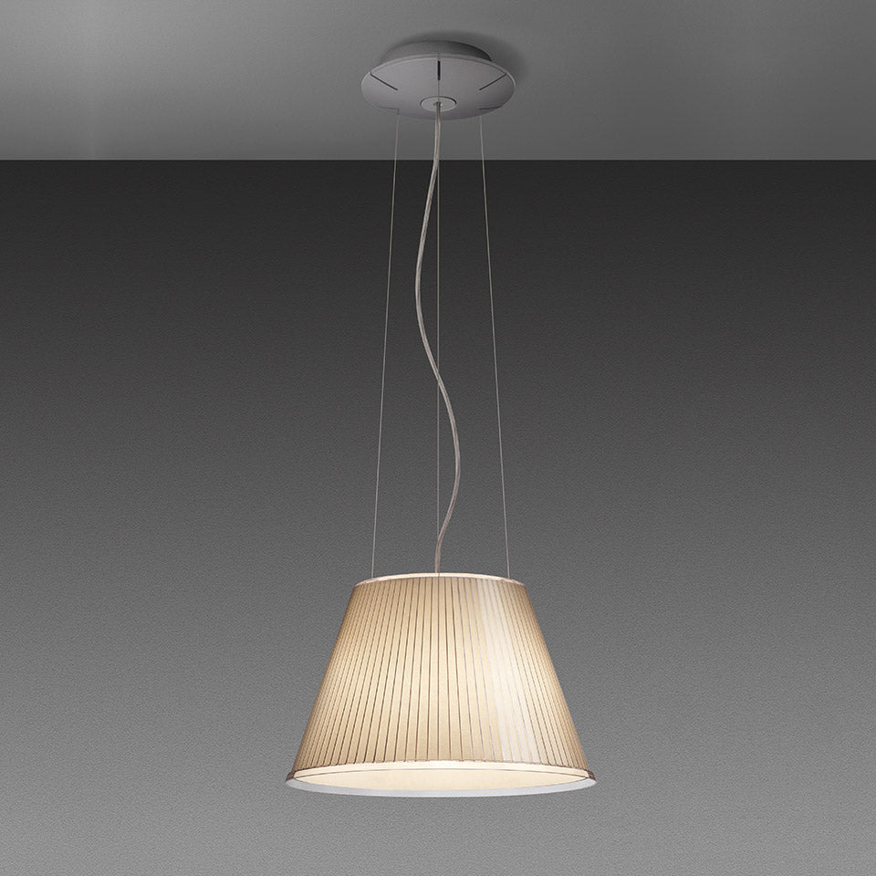 Artemide Choose Stehleuchte – Pendel Pergament, Transparent + Natur