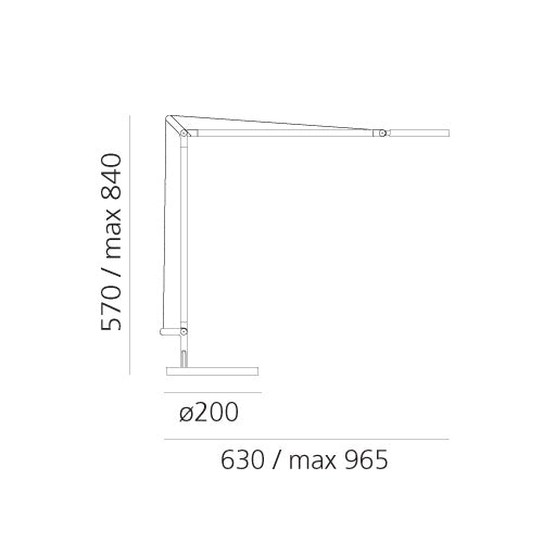Artemide Demetra Tischleuchte – Ansicht 1