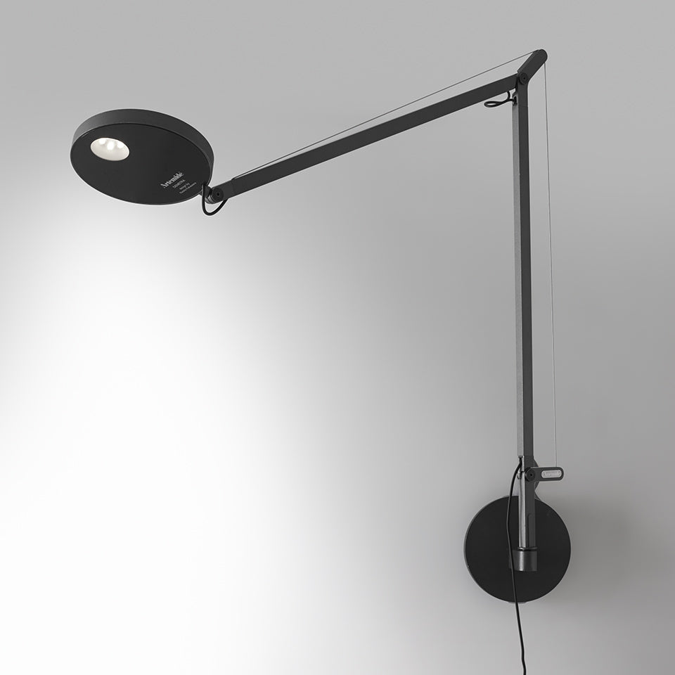 Artemide Demetra Wandleuchte – Anthrazitgrau, 2700 K, Standard