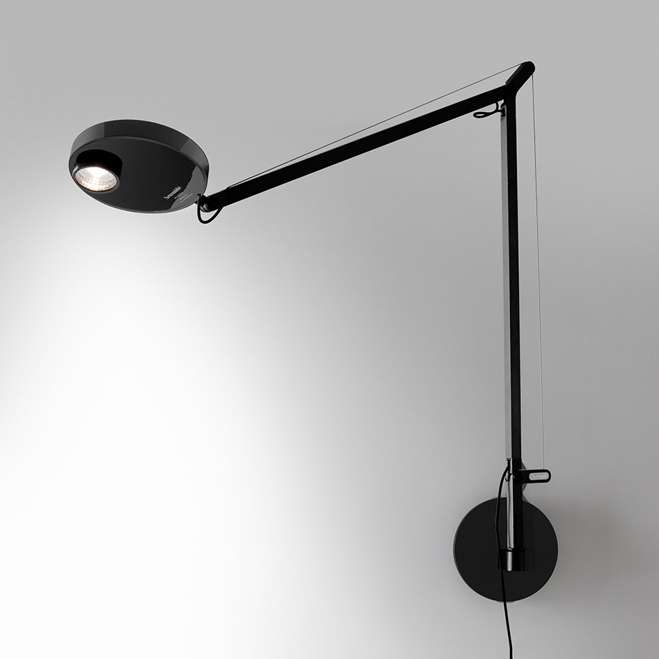 Artemide Demetra Professional Wandleuchte – Schwarz matt, Standard