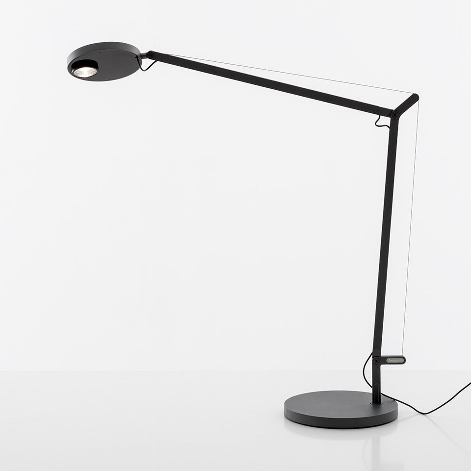 Artemide Demetra Professional Tischleuchte – Anthrazitgrau, Standard, Tischfuß