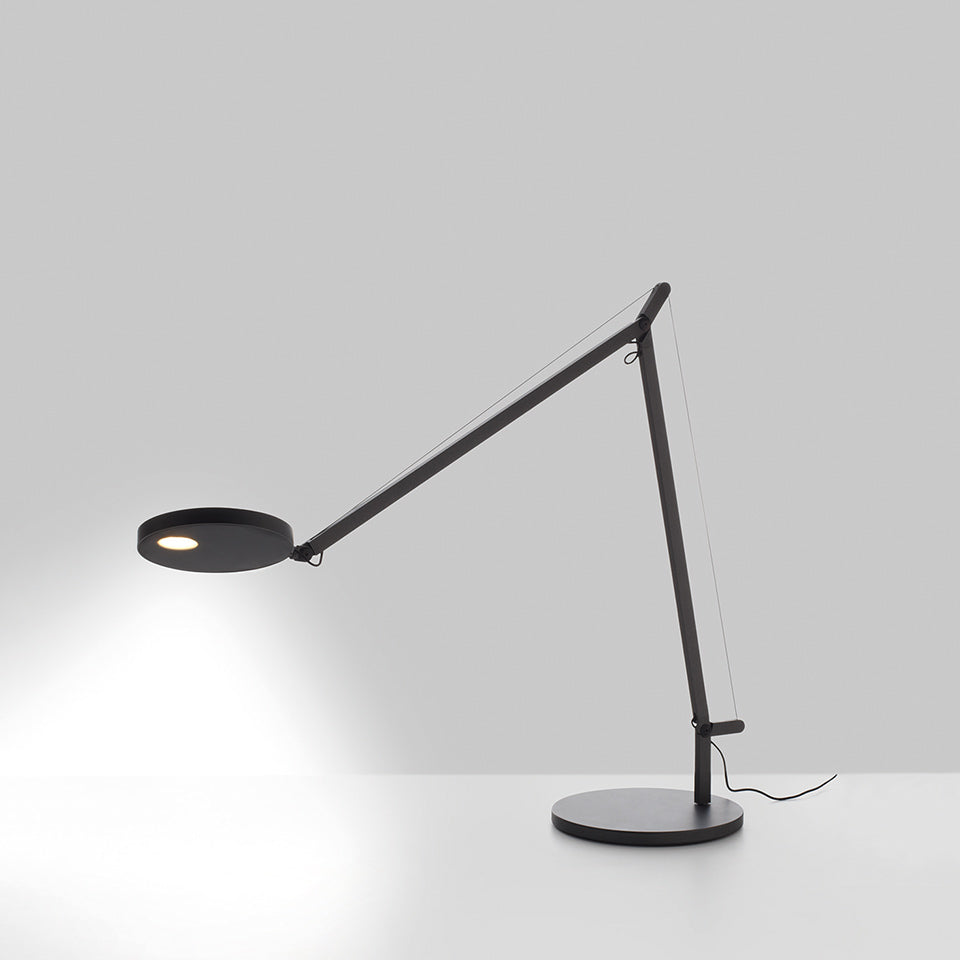Artemide Demetra Tischleuchte – Anthrazitgrau, 2700 K, Tischfuß