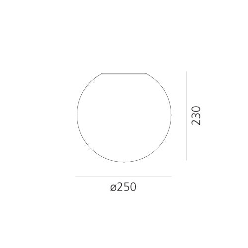 Artemide Dioscuri Wand-/Deckenleuchte – Ansicht 4