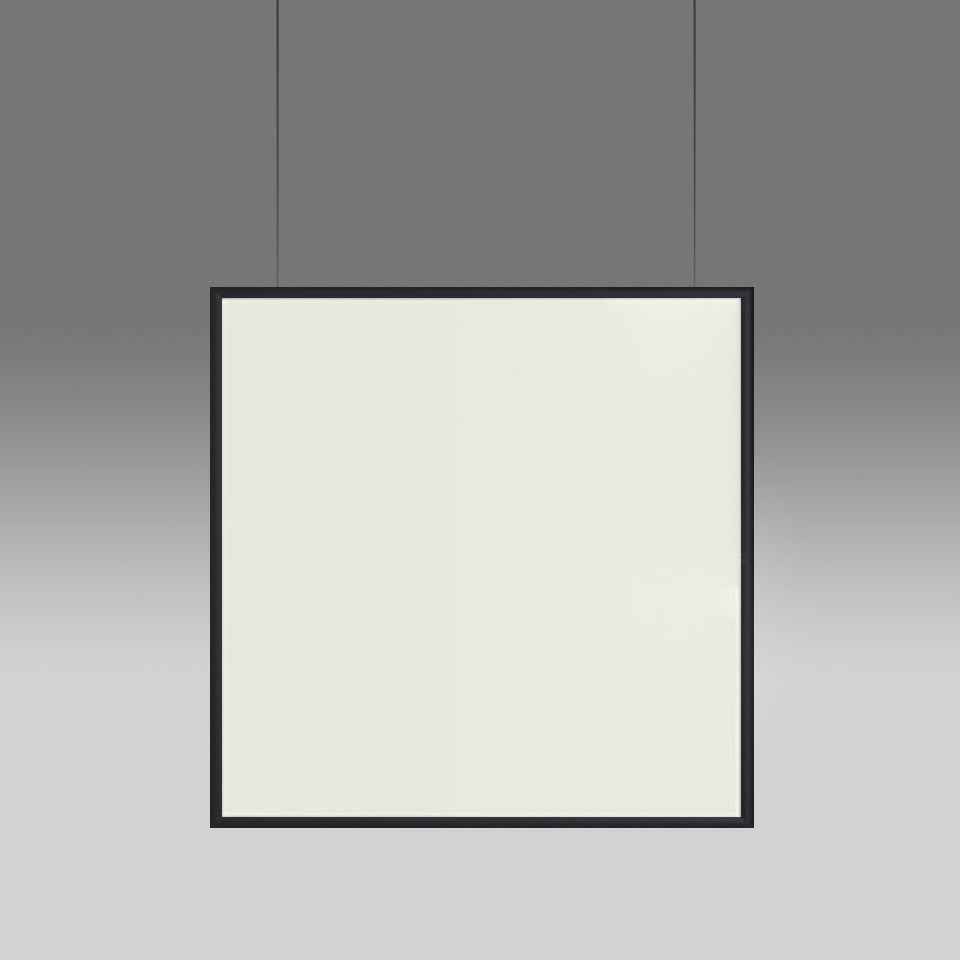 Artemide Discovery Space Pendelleuchte – quadratisch, Schwarz, Tunable White