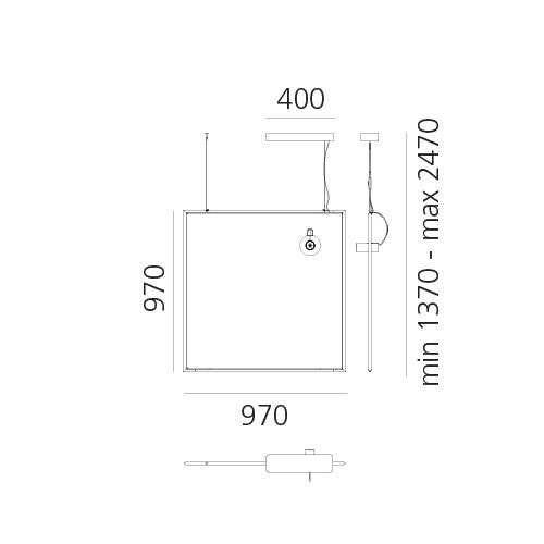 Artemide Discovery Spot Pendelleuchte – Ansicht 2
