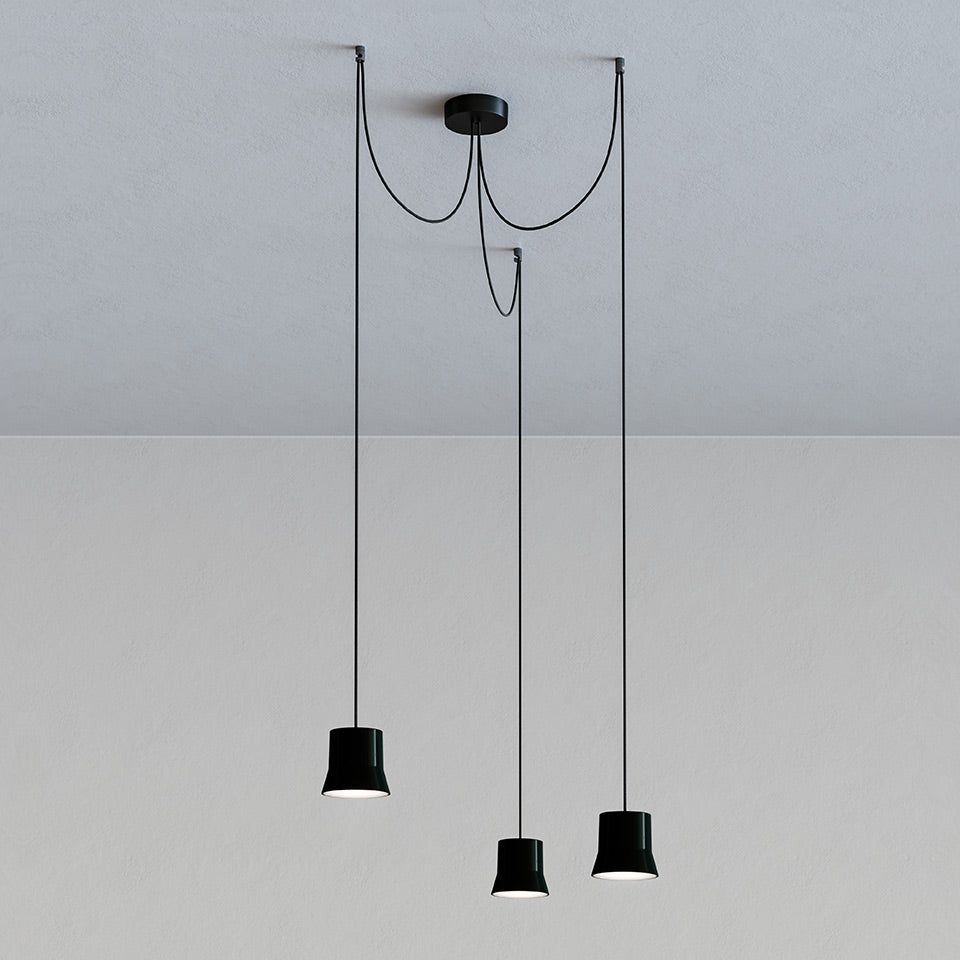 Artemide Giò light cluster Pendelleuchte – Schwarz