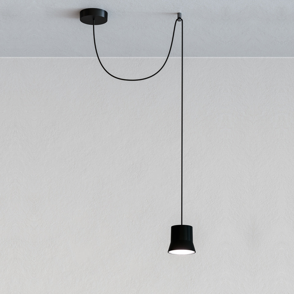 Artemide Giò light decentrata Pendelleuchte – Schwarz