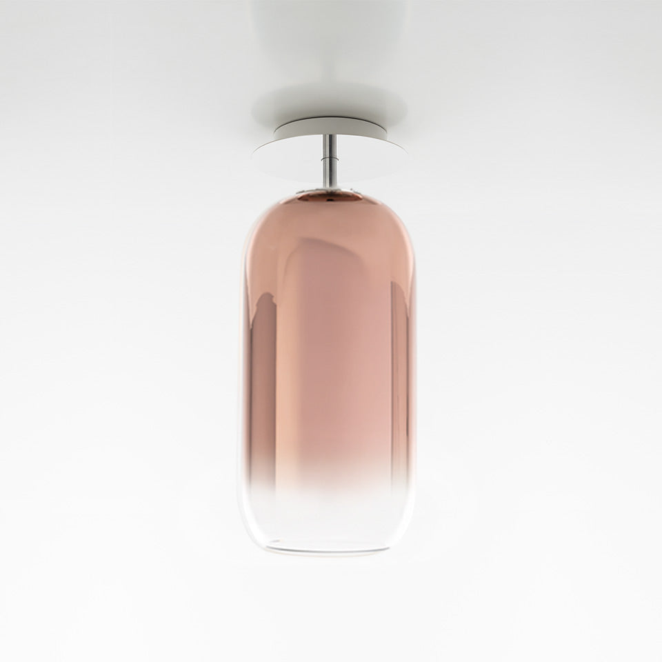 Artemide Gople Pendelleuchte – Decke, Kupfer, Standard