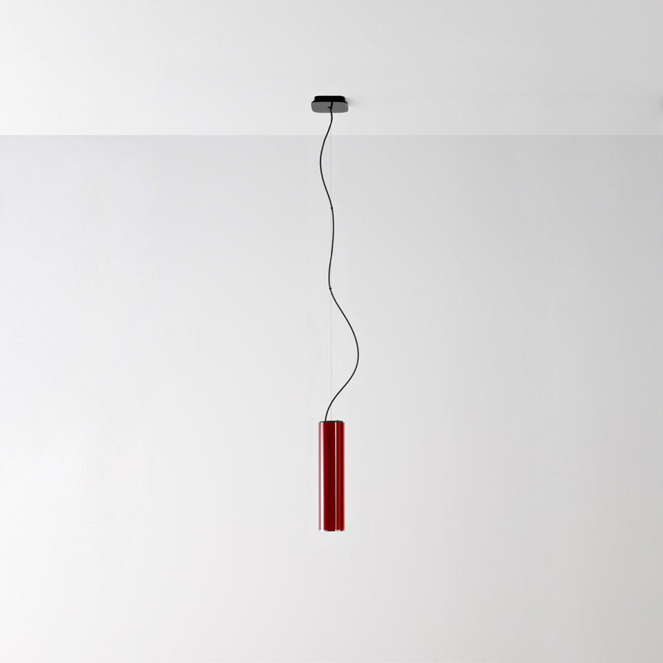 Artemide Ilio Collection Deckenleuchte – Pendel 36, Rubinrot, 2700 K