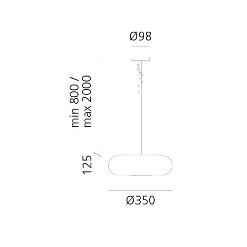 Artemide Itka Pendelleuchte – Ansicht 2