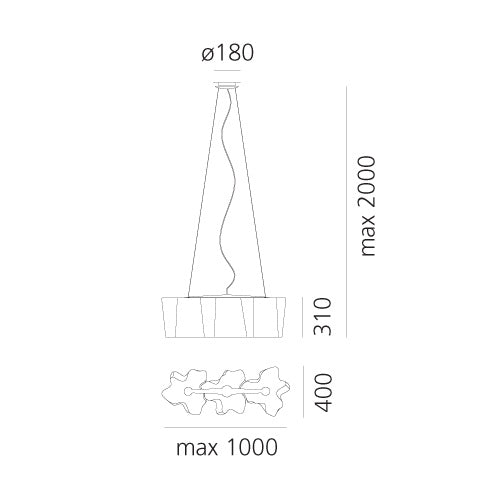 Artemide Logico 3 in linea Pendelleuchte – Ansicht 2