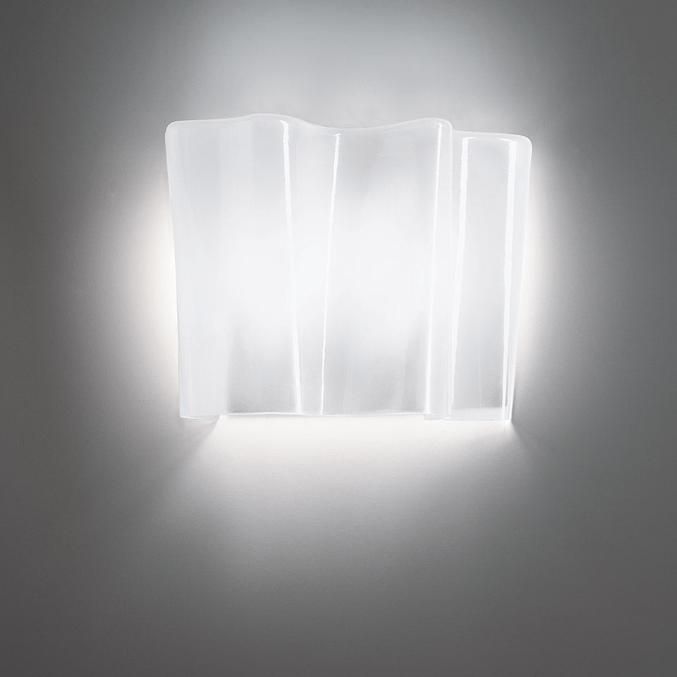 Artemide Logico Wandleuchte – Micro, Seide Diffuser