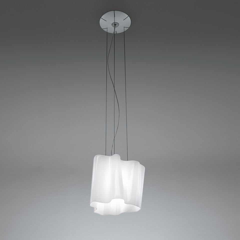 Artemide Logico Pendelleuchte – Mini, Seide Diffuser
