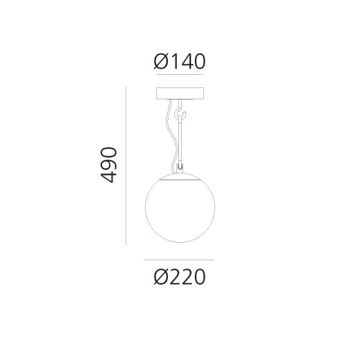 Artemide Nh Pendelleuchte – Ansicht 3