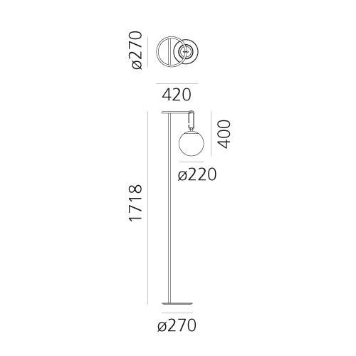 Artemide Nh Stehleuchte – Ansicht 2