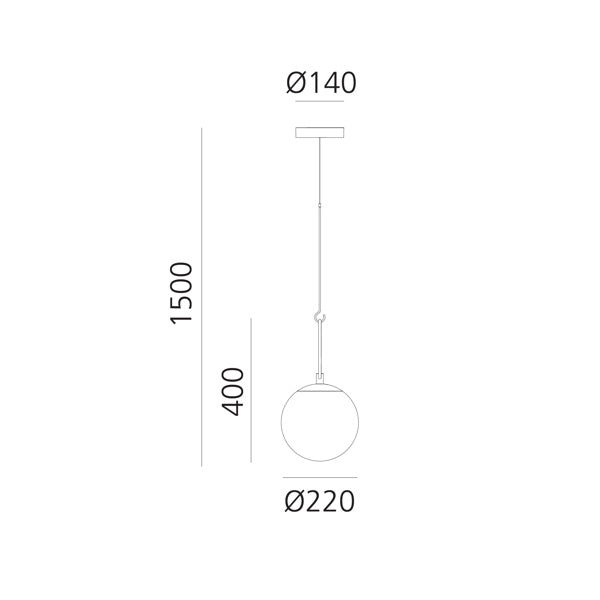 Artemide Nh Pendelleuchte – Ansicht 4