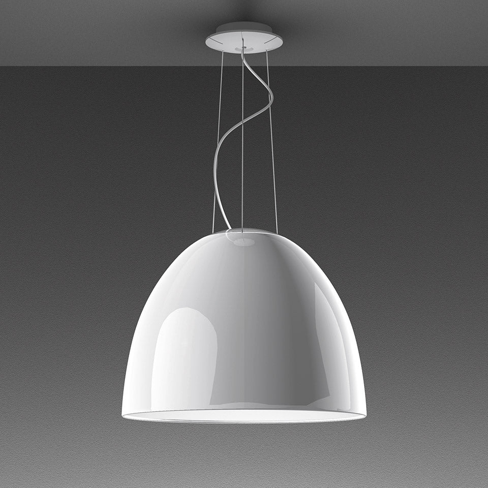 Artemide Nur Gloss Pendelleuchte – Weiß, für Leuchtmittel