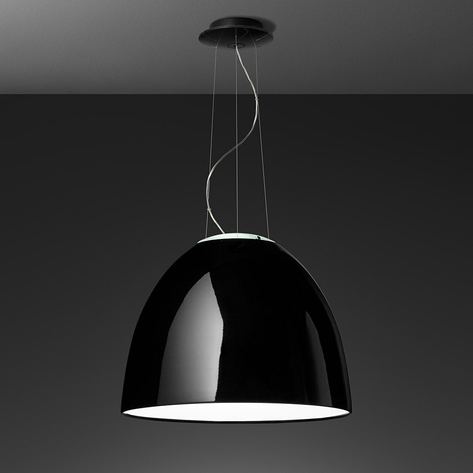 Artemide Nur Gloss Pendelleuchte – Schwarz, für Leuchtmittel