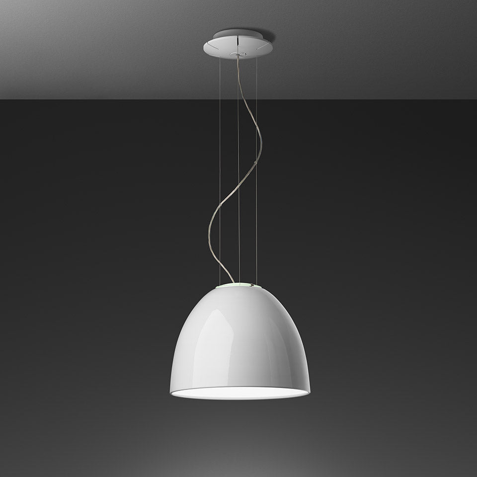 Artemide Nur Gloss mini Deckenleuchte – Pendel, Weiß, für Leuchtmittel