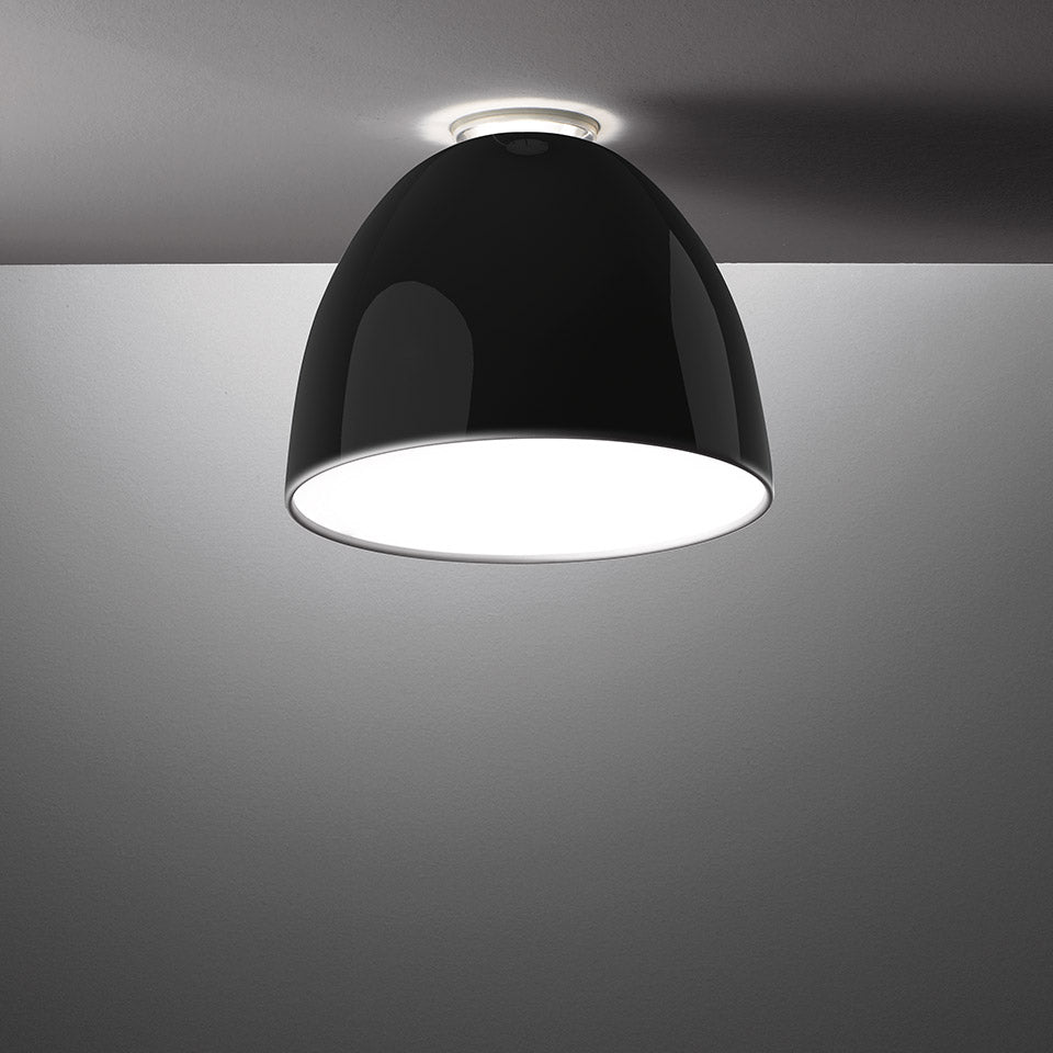 Artemide Nur Gloss mini Deckenleuchte – Decke, Schwarz, für Leuchtmittel