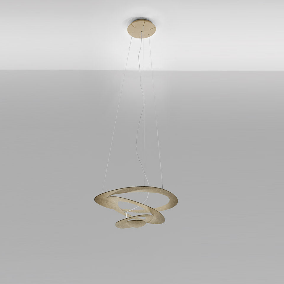 Artemide Pirce Pendelleuchte – Micro Pendel, Gold, 3000 K
