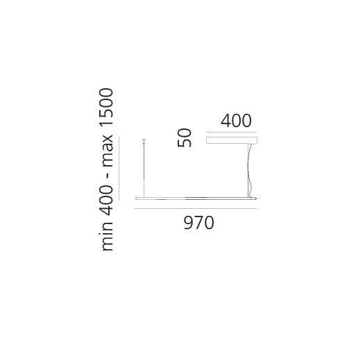 Artemide Discovery Space Pendelleuchte – Ansicht 3